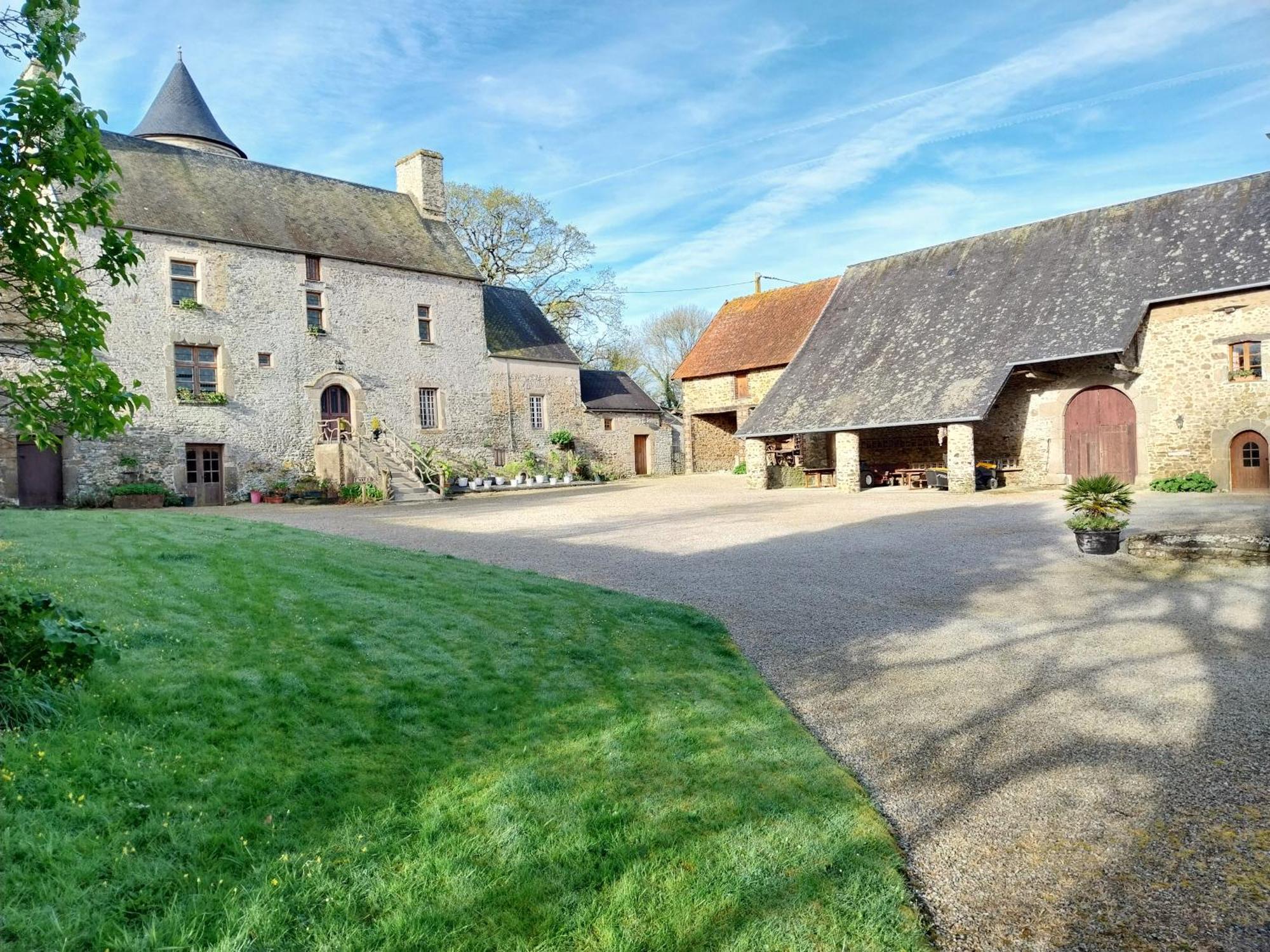 Manoir De La Foulerie Bed & Breakfast Ancteville Екстериор снимка