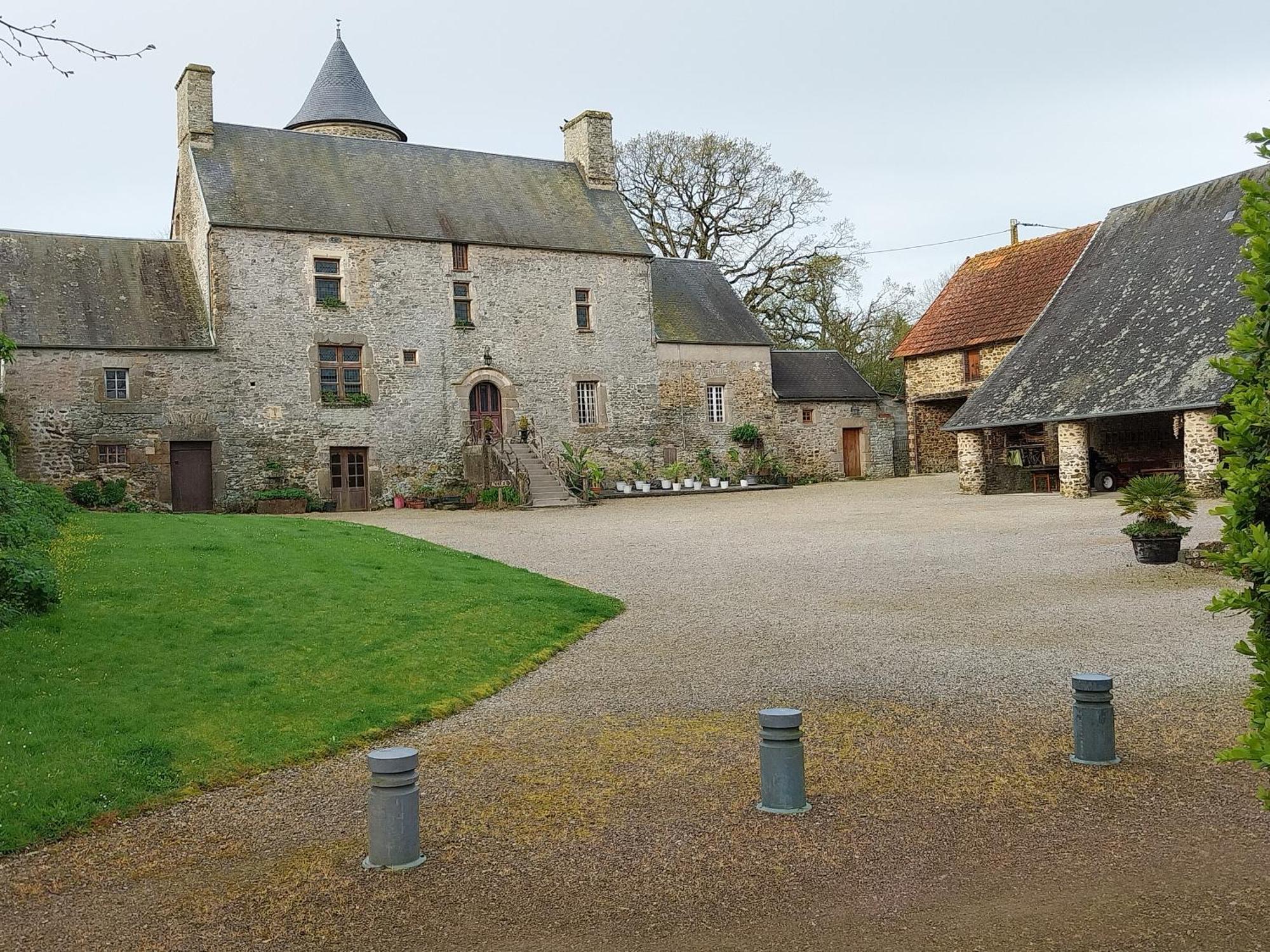 Manoir De La Foulerie Bed & Breakfast Ancteville Екстериор снимка