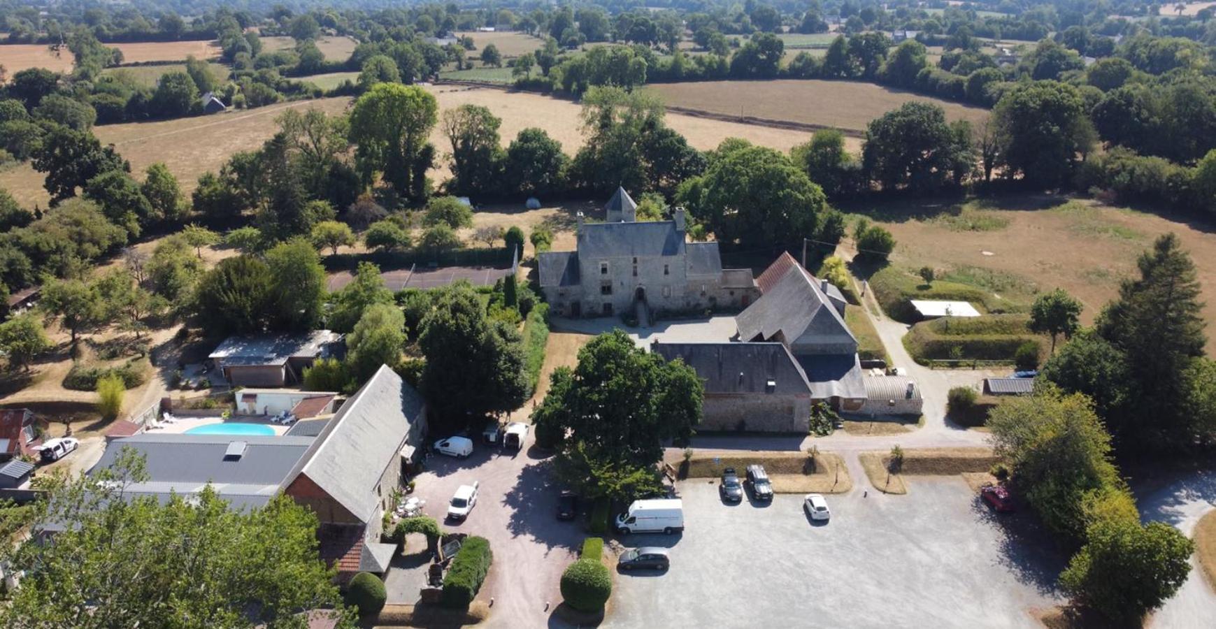 Manoir De La Foulerie Bed & Breakfast Ancteville Екстериор снимка